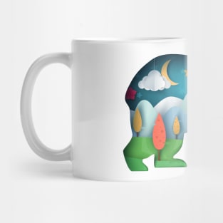 Bedtime Storybook Nature Bear Mug